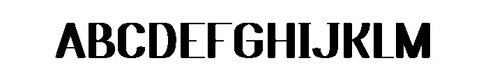 Better Soul Font UPPERCASE