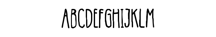 Better Together Condenesed Font UPPERCASE