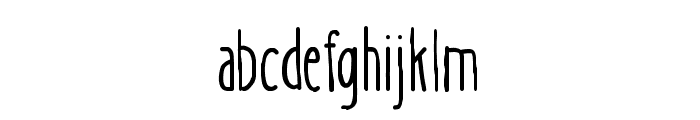 Better Together Condenesed Font LOWERCASE