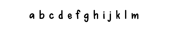 Better Together Spaced Font LOWERCASE
