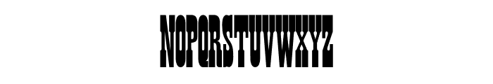 Betwixt Condensed Font UPPERCASE