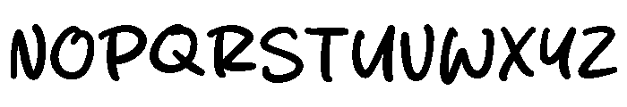 Beuty Rush Font UPPERCASE