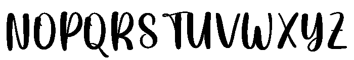 Beverage Font UPPERCASE
