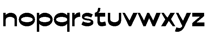 Bezier Sans Bold Font LOWERCASE