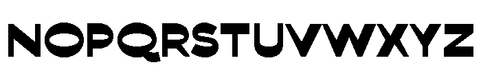 Bezier Sans Extra Bold Font UPPERCASE