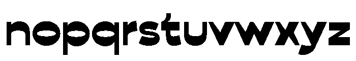 Bezier Sans Extra Bold Font LOWERCASE