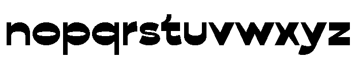 Bezier Sans ExtraBold Font LOWERCASE