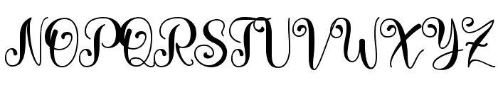 betteryou - Personal Use Font UPPERCASE