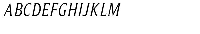 Beaufort Condensed Italic Font UPPERCASE