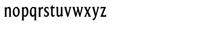 Beaufort Condensed Medium Font LOWERCASE
