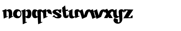 Beckasin Regular Font LOWERCASE
