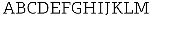 Belco Serif Light Font UPPERCASE
