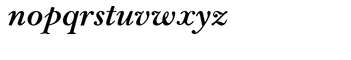 Bell Bold Italic Font LOWERCASE