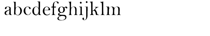 Bell Regular Font LOWERCASE