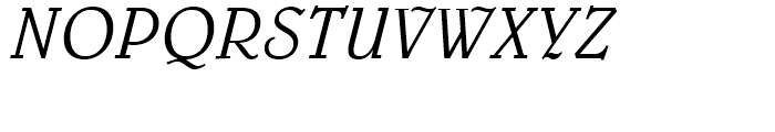 Belwe Light Italic Font UPPERCASE