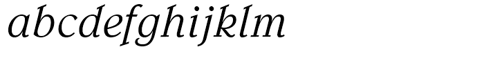 Belwe Light Italic Font LOWERCASE