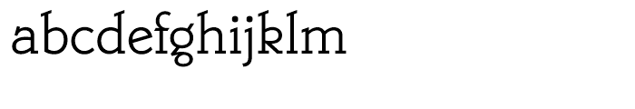 Belwe Mono Regular Font LOWERCASE