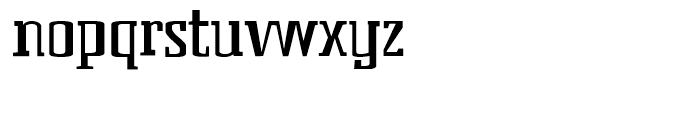 BenderHead Regular Font LOWERCASE