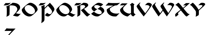 Beneta Roman Font UPPERCASE