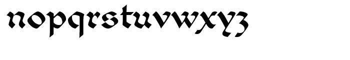 Beneta Roman Font LOWERCASE