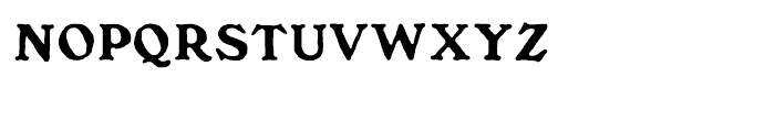 Benjamin Franklin Regular Font UPPERCASE
