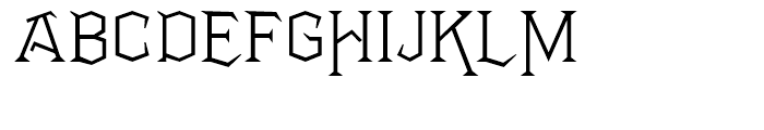 Benjamin Regular Font UPPERCASE