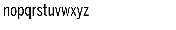 Benton Sans Compressed Regular Font LOWERCASE