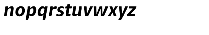 Beret Medium Italic Font LOWERCASE
