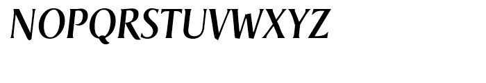 Berglin Italic Font UPPERCASE