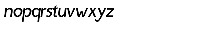 Bergsland Display Italic Font LOWERCASE