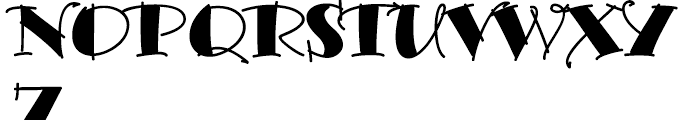 Bermuda SolidLP Font UPPERCASE