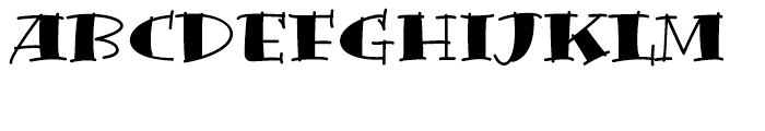 Bermuda SolidLP Font LOWERCASE
