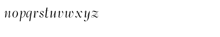 Bernardo Swash Initials Regular Font LOWERCASE