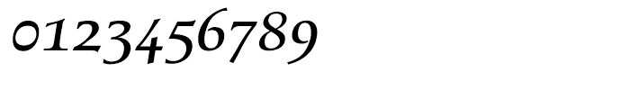 Berndal Italic Font OTHER CHARS