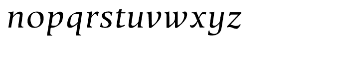 Berndal Italic Font LOWERCASE