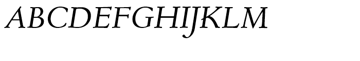 Bertham Italic Font UPPERCASE