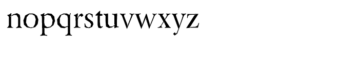 Berylium Regular Font LOWERCASE