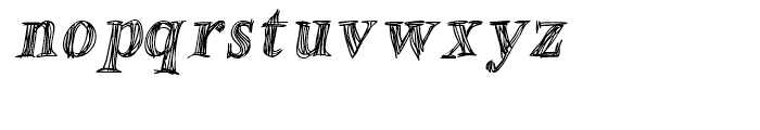 Betabet Italic Font LOWERCASE