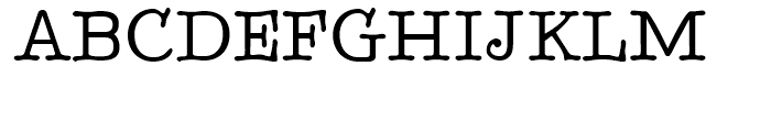 Better Type Right Medium Font UPPERCASE