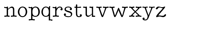 Better Type Right Regular Font LOWERCASE