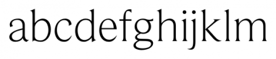 Beaufort Pro Light Font LOWERCASE