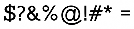 Belco Slab Serif Regular Font OTHER CHARS