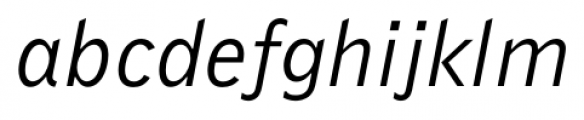 Bell Gothic Italic Font LOWERCASE