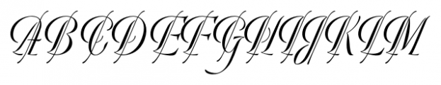 Bellezza Regular Font UPPERCASE