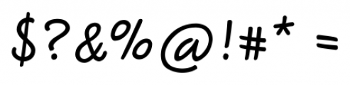 Bellfort Script Regular Font OTHER CHARS