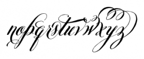 Belluccia Bold Stylistic Font LOWERCASE