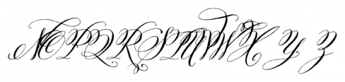 Belluccia Regular Font UPPERCASE