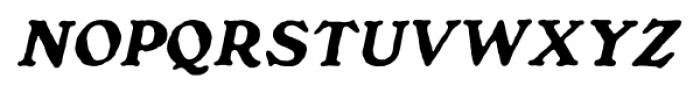 BenjaminFranklinItalic Regular Font UPPERCASE