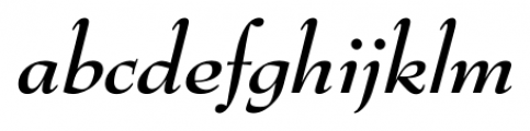 Bernhard Modern FS Bold Italic Font LOWERCASE