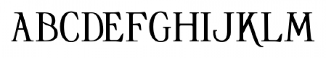 Bertoni Title Regular Font LOWERCASE